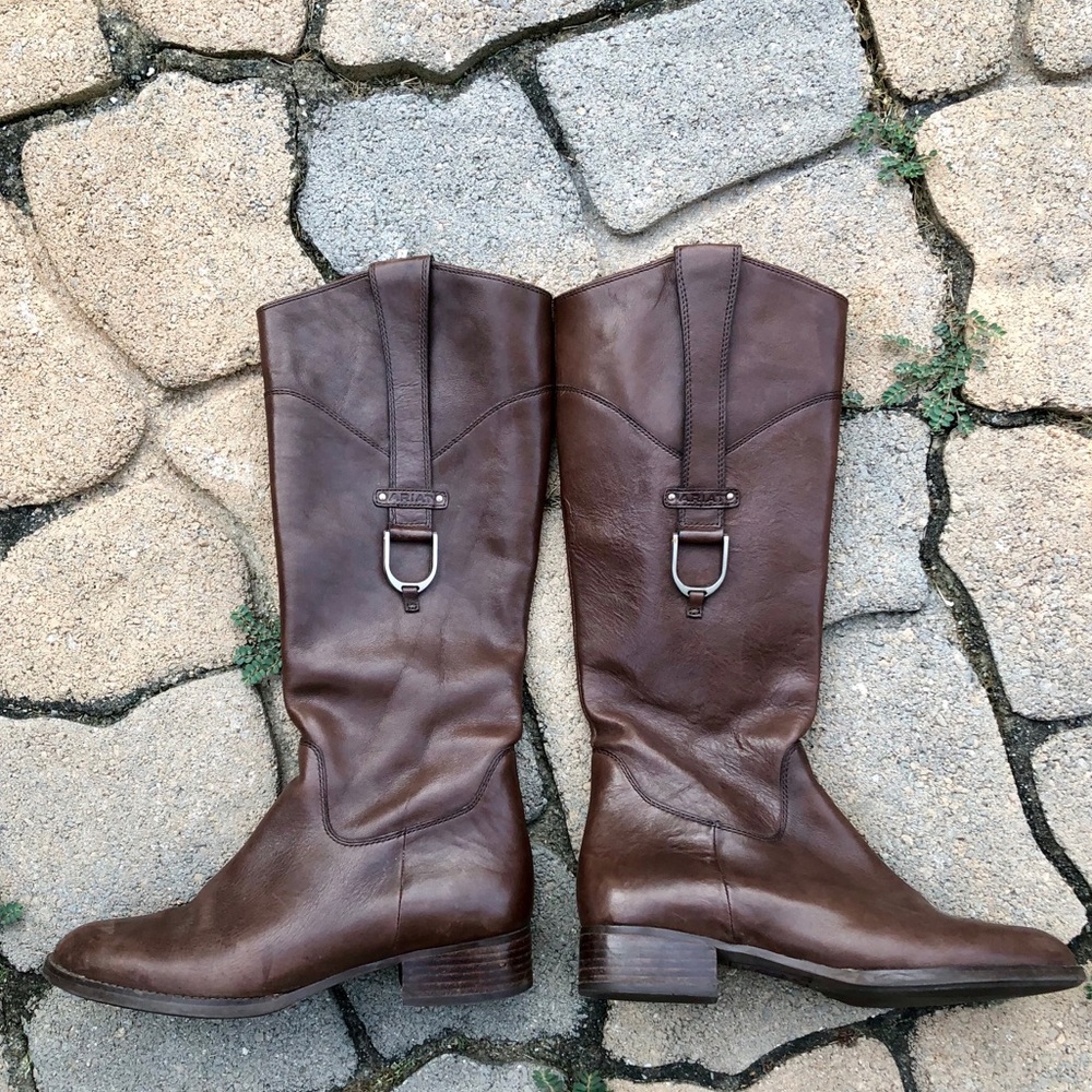 Ariat leather riding boots